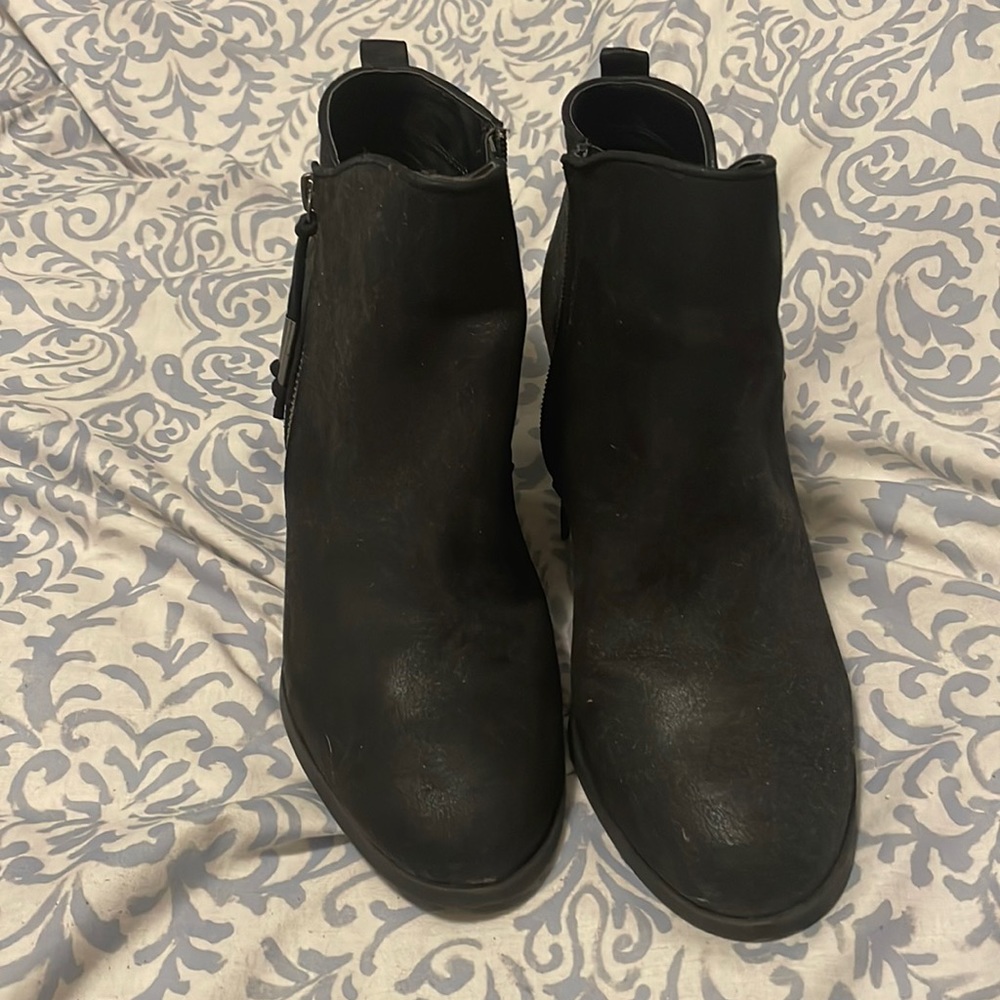 Black Heeled Booties